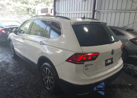 2021 Volkswagen Tiguan 2.0T Se/2.0T Se R-Line Black/2.0T Sel из США, поврежденный, VIN 3VV2B7AX2MM099075